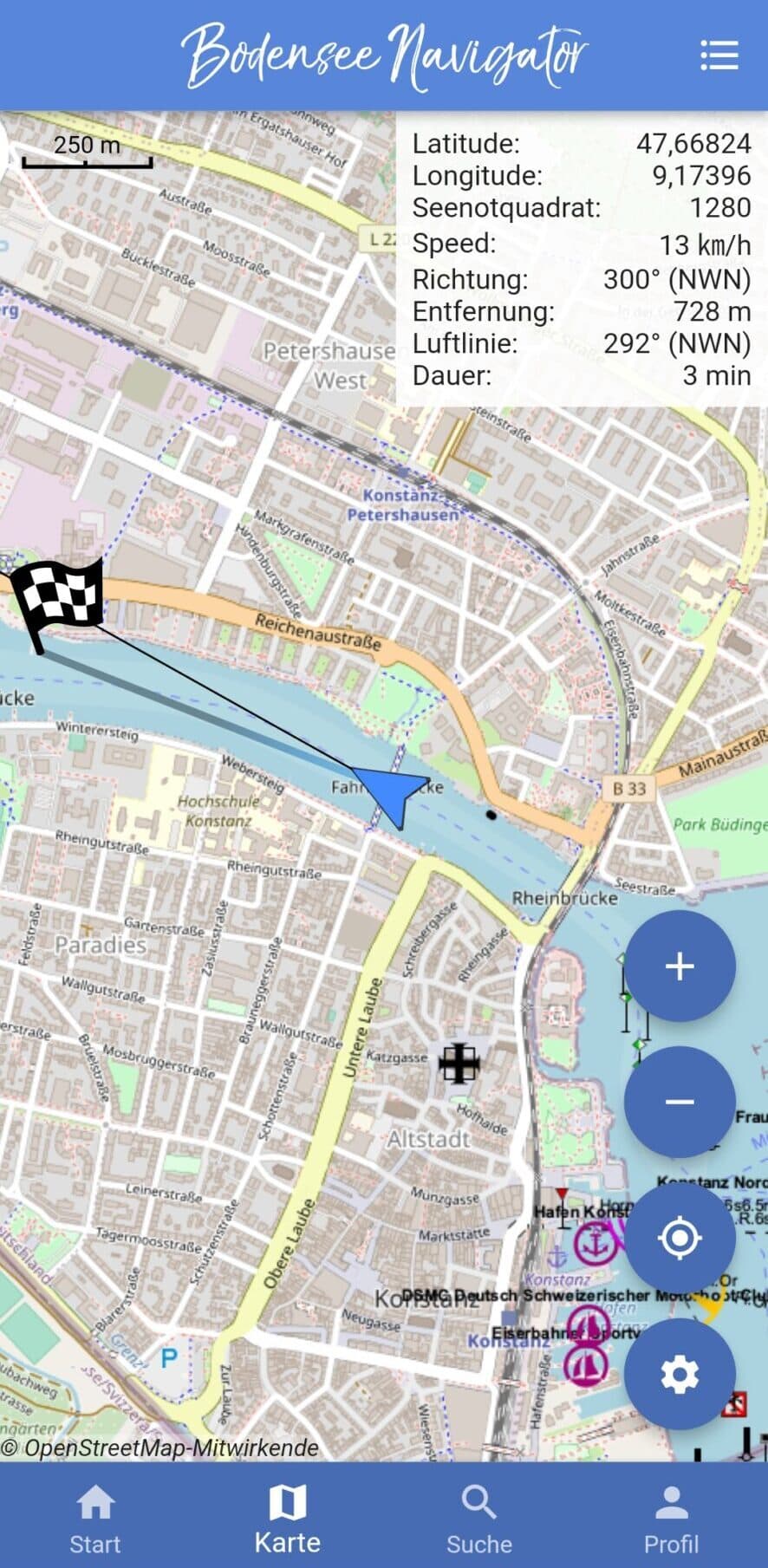 Verbesserte Navigation