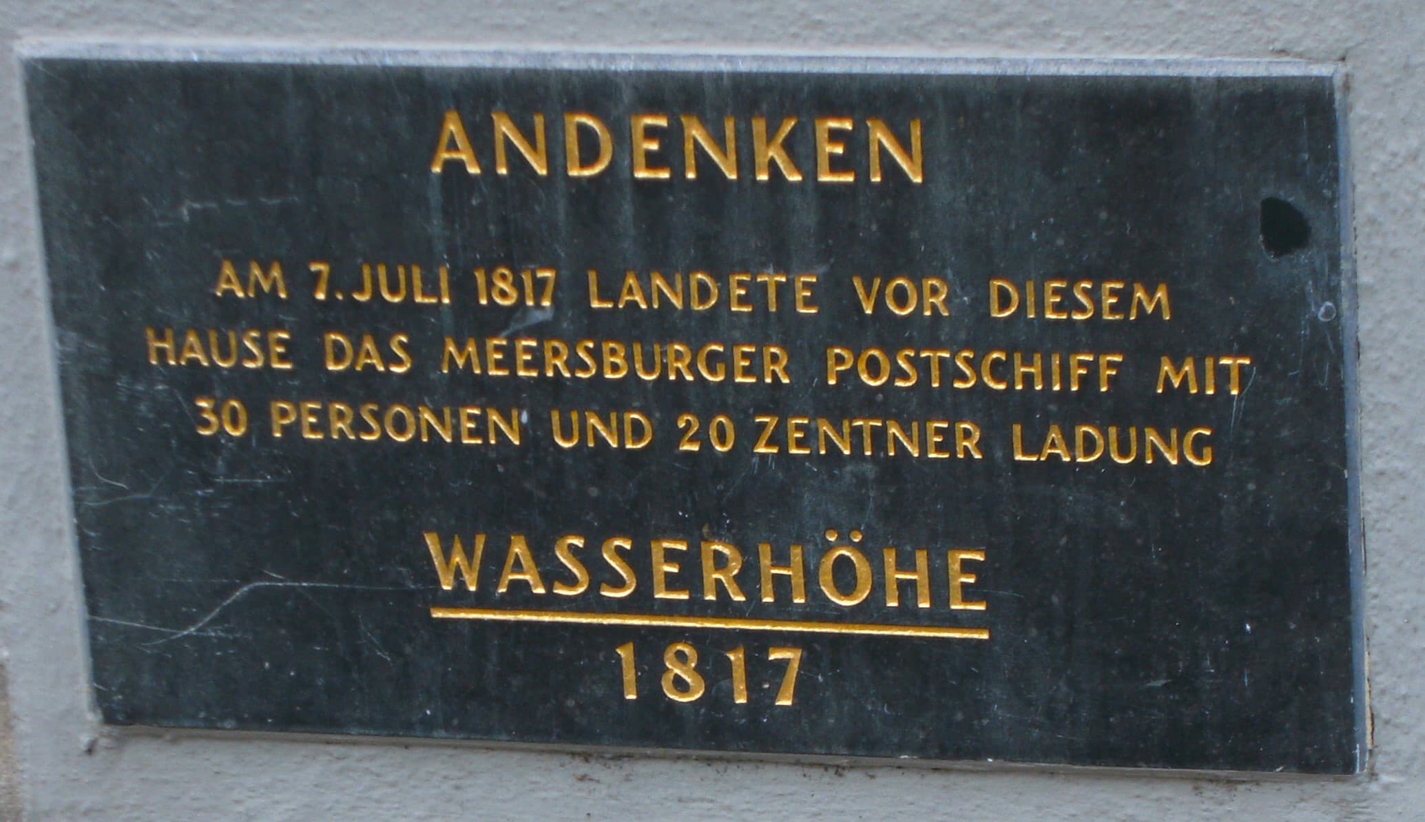Tafel Konstanz 1817